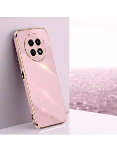 Cover Realme 12 5G TPU Blu Scuro Magic Shield Cherry Viola