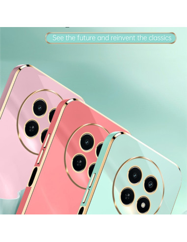 Cover Realme 12 5G TPU Blu Scuro Bianco | Melacompro