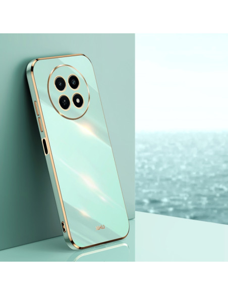 Cover Realme 12 5G TPU Blu Scuro Menta Verde | Melacompro