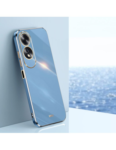 Cover Oppo A60 4G TPU Bianca Celestial Blu | Melacompro