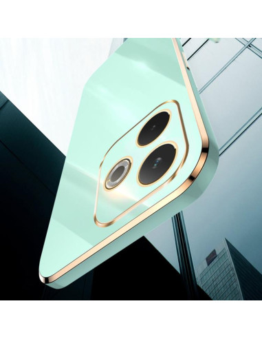 Cover Oppo A5 Pro 5G TPU Menta Bianco | Melacompro