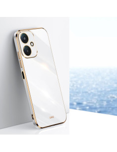 Cover Redmi 13C TPU Bordi Dritti 6D Bianca Bianco