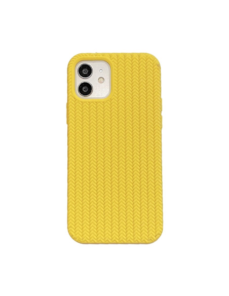 Cover iPhone 11 Silicone Blu Mare Giallo | Melacompro