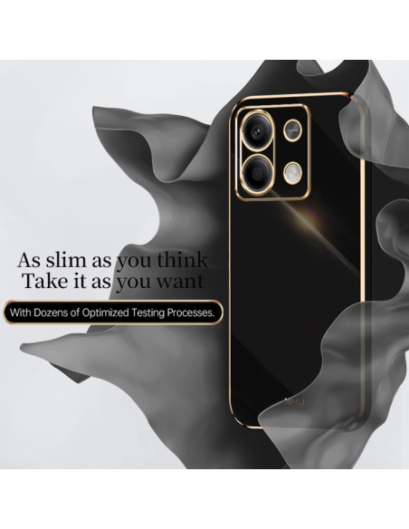 Cover Redmi Note 13 Pro 4G TPU Nero Bianco | Melacompro