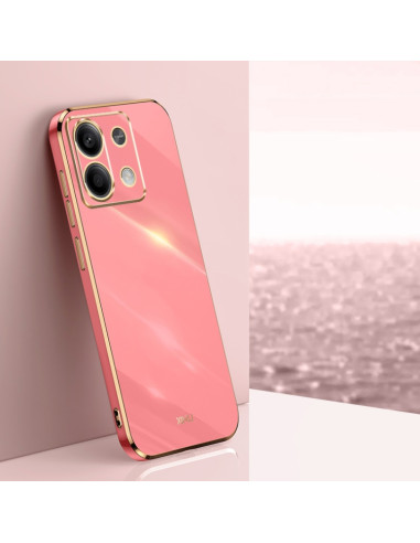 Cover Redmi Note 13 Pro 4G TPU Nero Hawthorn Rosso | Melacompro