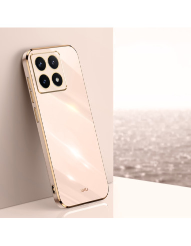 Cover Xiaomi 14T TPU Multicolore Nero Rosa | Melacompro