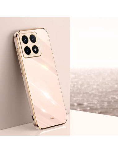 Cover Xiaomi 14T TPU Multicolore Nero Rosa | Melacompro