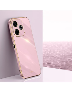 Cover Redmi 13 4G TPU Ibrido Nero Multicolore Cherry Viola