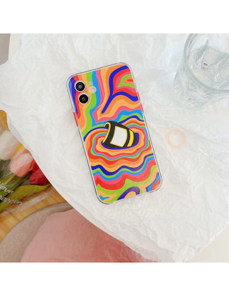 Cover iPhone 11 TPU Antiurto Graffiti | Melacompro