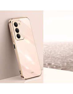 Cover Xiaomi 15 TPU Bordi Dritti Menta Rosa