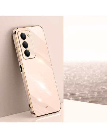 Cover Xiaomi 15 TPU Menta Bordi Dritti Rosa | Melacompro