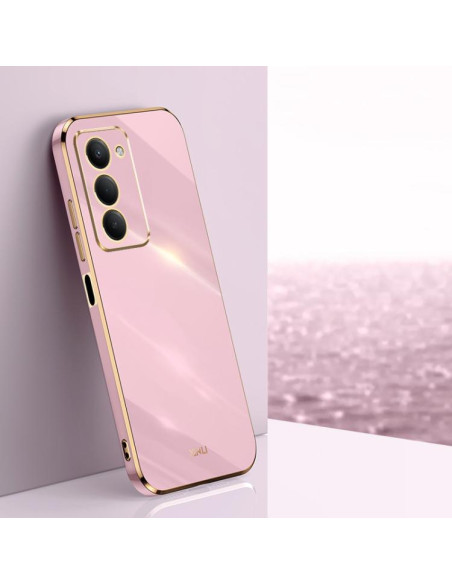 Cover Xiaomi 15 TPU Menta Bordi Dritti Cherry Viola | Melacompro