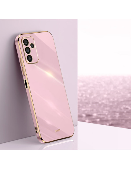 Cover Galaxy A14 5G TPU Blu Scuro Cherry Viola | Melacompro