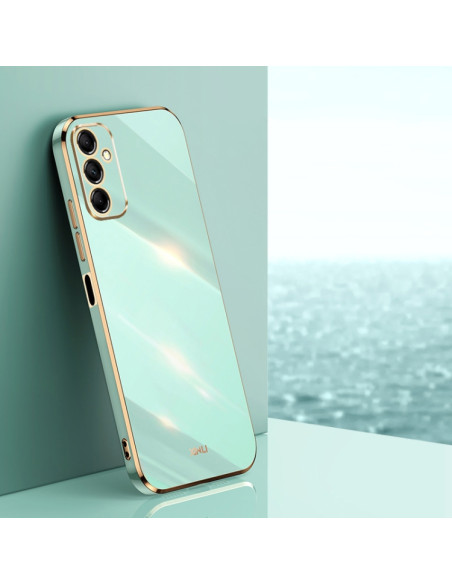 Cover Galaxy A15 5G TPU Flanella Nero Menta Verde | Melacompro