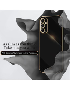 Cover Galaxy A15 5G TPU Flanella Nero Bianco | Melacompro 2