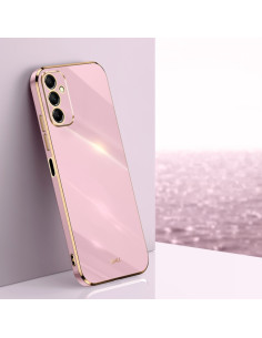 Cover Galaxy A15 5G TPU Flanella Nero Cherry Viola