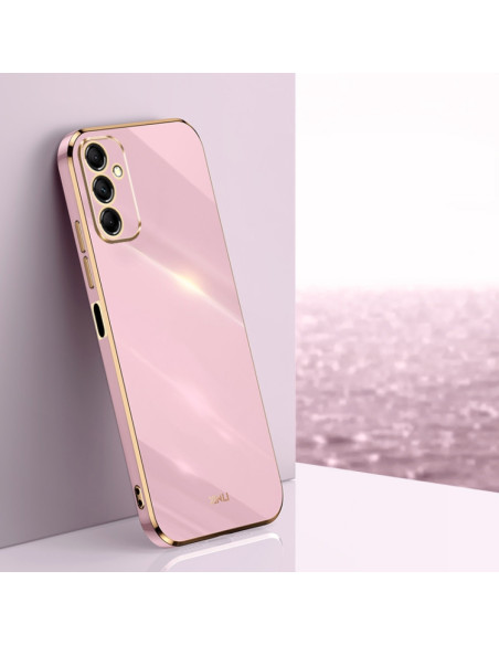 Cover Galaxy A15 5G TPU Flanella Nero Cherry Viola | Melacompro