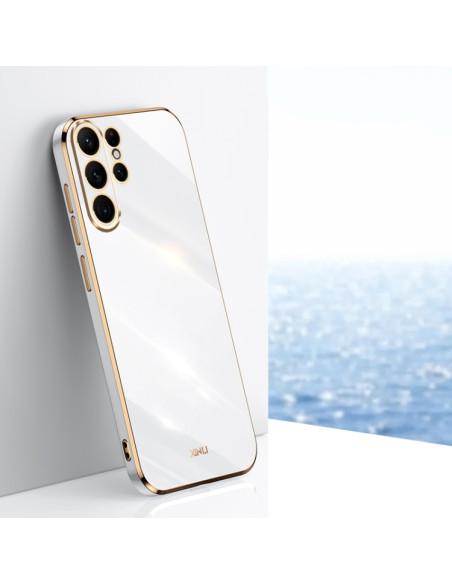 Cover Galaxy S24 Ultra TPU Flanella Nero Bianco | Melacompro