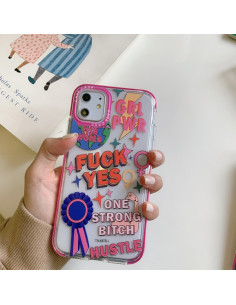 Cover iPhone 11 TPU Fuck Yes