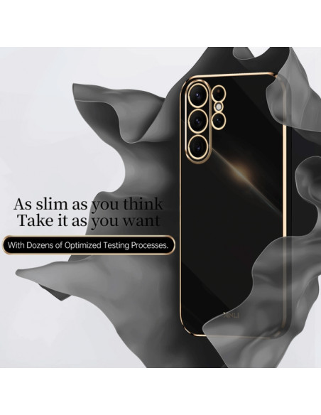 Cover Galaxy S24 Ultra TPU Flanella Nero | Melacompro