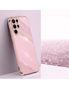 Cover Galaxy S25 Ultra 5G TPU Nero Cherry Viola