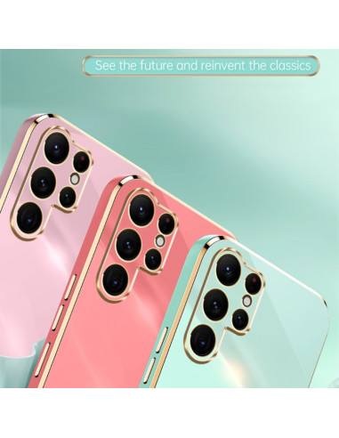 Cover Galaxy S25 Ultra 5G TPU Nero Hawthorn Rosso | Melacompro