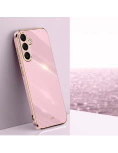 Cover Galaxy S25 TPU Straight Edge 6D Cherry Viola