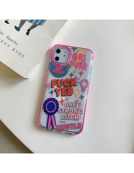 Cover iPhone 11 TPU Fuck Yes | Melacompro