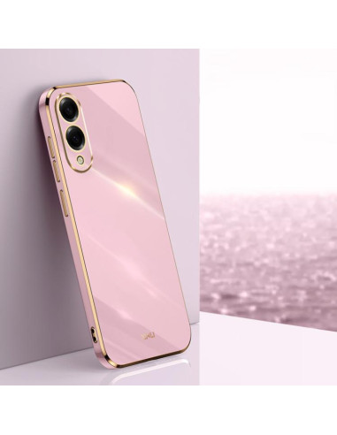 Cover Galaxy S25 TPU Electroplate Menta Cherry Viola | Melacompro