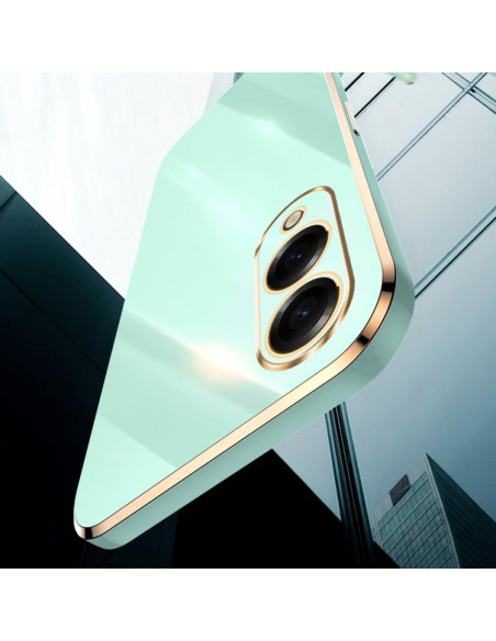 Cover Galaxy S25 TPU Electroplate Menta Cherry Viola | Melacompro