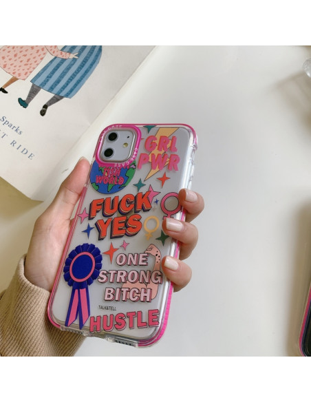 Cover iPhone 11 TPU Fuck Yes | Melacompro