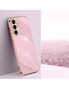 Cover Galaxy S25 TPU Straight Edge 6D Cherry Viola