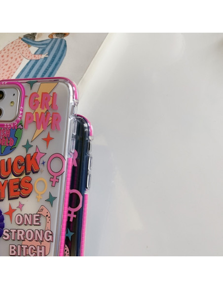 Cover iPhone 11 TPU Fuck Yes | Melacompro