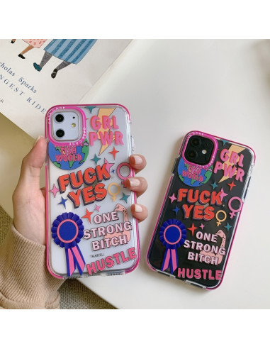 Cover iPhone 11 TPU Fuck Yes | Melacompro
