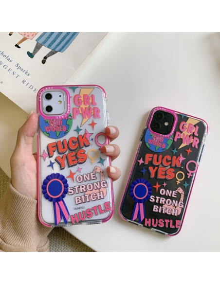 Cover iPhone 11 TPU Fuck Yes | Melacompro