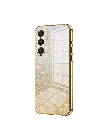 Cover Galaxy A17 TPU Sfumato Glitterato Verde