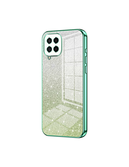 Cover Galaxy M53 5G TPU Glitterato Verde | Melacompro