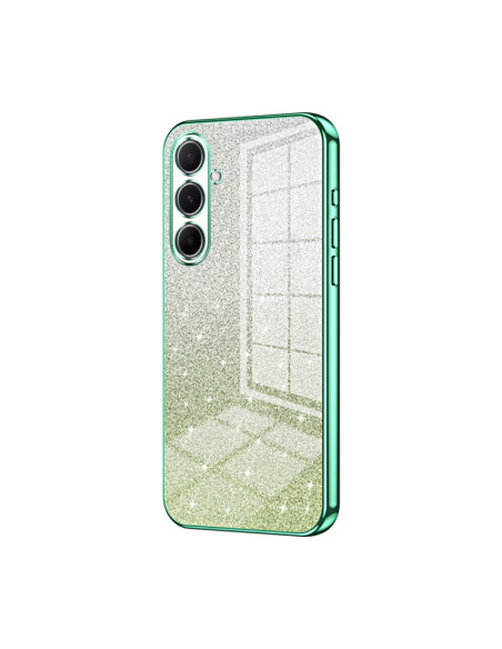 Cover Galaxy A56 Sfumato Glitterato Argento | Melacompro
