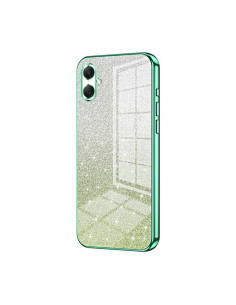 Cover Galaxy A07 TPU Glitterato Verde Sfumato