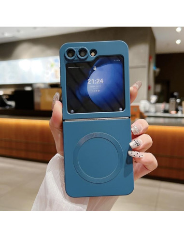 Cover Galaxy Z Flip5 Silicone Blu Royal Royal Blu | Melacompro