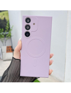 Cover Galaxy A16 Silicone Liquido Blu Reale Viola | Melacompro