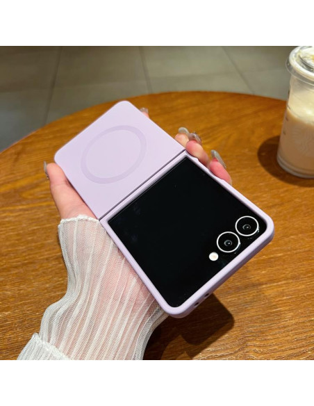 Cover Galaxy Z Flip7 5G Silicone Viola | Melacompro