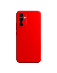 Cover Galaxy A15 Silicone Bianco Liquido Rosso