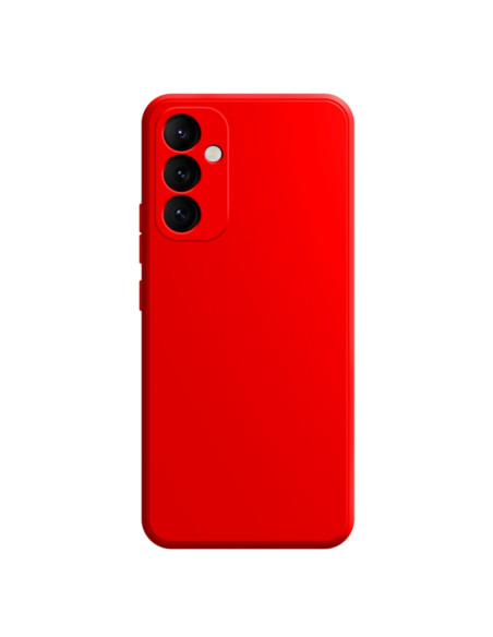 Cover Galaxy A15 Silicone Bianco Rosso | Melacompro