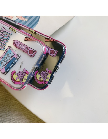 Cover iPhone 11 TPU Retro anni 90 | Melacompro