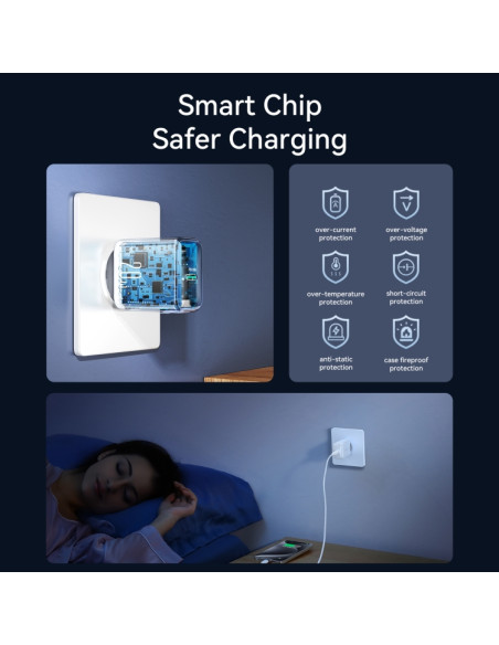 Cavo USB-C 60W Joyroom SA34-CC3 Verde Bianco | Melacompro