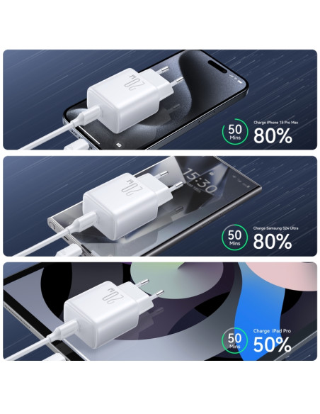 Cavo USB-C 60W Joyroom SA34-CC3 Verde Bianco | Melacompro