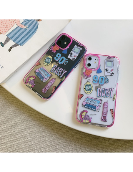 Cover iPhone 11 TPU Retro anni 90 | Melacompro