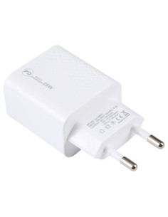 Caricatore USB-C 25W Puntini Bianco | Melacompro 2