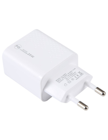 Caricatore USB-C 25W Puntini Bianco | Melacompro
